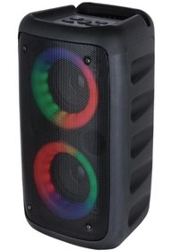 Resim Blic Bls-02 Bluetooth Işıklı Ses Bombası Hoparlör 