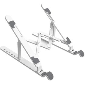 Resim ORICO Katlanabilir 7 Kademeli Notebook Laptop Standı Beyaz 