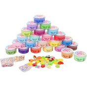 Resim Suntek 24x Tereyağlı Slime Kitleri Parti İkram Malzemeleri El " 