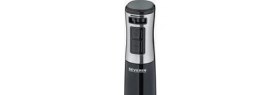 Resim Esmo Home Severın Sm 3771 Püre Yapmak ve Parçalamak Için El Mikseri, Kademesiz Hız Ayarlı Mikser, Çıkarılabilir Püre Blenderi, 600 W, Siyah/fırçalanmış Paslanmaz Çelik 