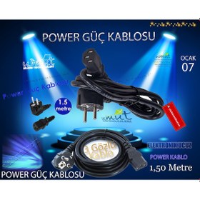 Resim Hp Color Laserjet 4500 Yazıcı Güç Kablosu 220V Ac Power Cord 