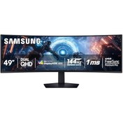 Resim Samsung 49 inç Odyssey G9 (G91F) DQHD, 144 Hz, Kavisli Oyun Monitörü, Ultra Geniş 32:9 Ekran, DisplayHDR 600, AMD FreeSync Premium Pro, Ergonomik Stand, LS49FG910ENXZA, 2025 