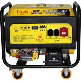 Resim Lıon Power Lng 10000E3 Benzinli Jeneratör 10 Kva Marşlı Trifaze %100 Bakır Sargılı 