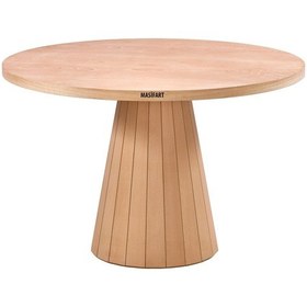 Resim Masifart Port 140 Lık Kayın Geniş Line Masa Cilasız Ham Ham 