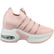 Resim Guja 23y300-4 Dolgu Topuk Pembe Kadın Sneakers 001 