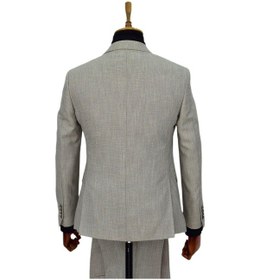 Resim Erkek Bej Rengi Regular Fit Takım Elbise Bgl-St03823 001 
