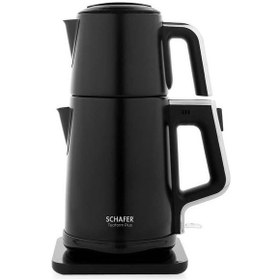 Resim Schafer Teaform Plus Elektrikli Çelik Çay Makinesi 