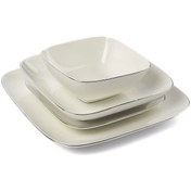 Resim Mikasa Moor Sabrosa Silver 24 Parça Yemek Takımı P346.368852 