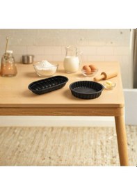 Resim Safir İkili Tart - Baton Kalıbı Siyah 