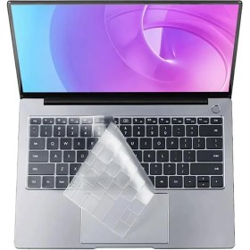 Resim UnDePlus Apple Macbook Air 13.3inç 2020 A2337 Uyumlu Klavye Koruyucu Şeffaf Silikon Ped 