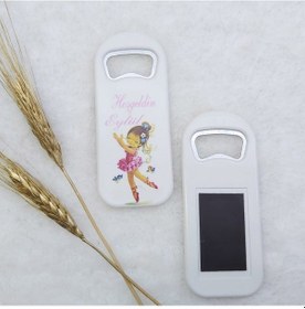 Resim Balerin Baskılı Dikey Açacak Magnet 4,5x10,5 Cm Uv Kız B 30 Adet 