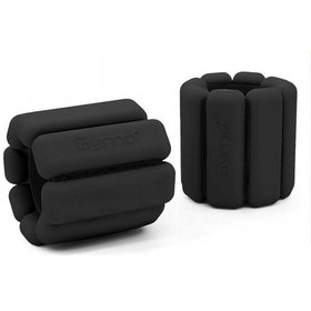 Resim Gymo Pro Series Ayarlanabilir Silikon Bilek Ağırlığı 2x500gr Siyah 