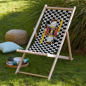 Resim Poker King Katlanabilir Şezlong - Şezlong SZ109 - Sadece Kumaş 