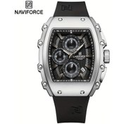 Resim Fochsia Navıforce Çok Amaçlı Su Geçirmez Spor Kolluk Gümüş Siyah Erkek Kol Saati Diğer 