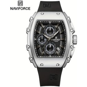Resim Fochsia Navıforce Çok Amaçlı Su Geçirmez Spor Kolluk Gümüş Siyah Erkek Kol Saati Diğer 