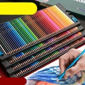 Resim 48 Renk Yüksek Kaliteli Yumuşak Çekirdekli Yağ Kalem Seti, Parlak ve Çok Yönlü Sanatçılar, Çizim ve İllüstrasyon, Karıştırma, İş Çizimi, Ofis Malzemeleri ve Günlük Planlama Araçları - Rastgele Renkler (6 Paket) 