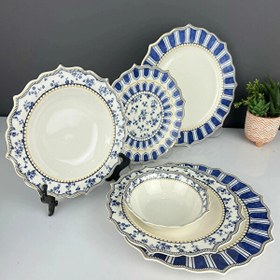 Resim Mien Elizabeth London EL23A035 24 Parça Florence Yemek Takımı 