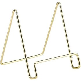 Resim Kangvka Kaliteli Paslanmaz Çelik Kütüphane Ve Tablet Tutucu: Ev Ofis İçin Çok Amaçlı, Dikey-yatay Konum Ayarlı, Stüdyo Ve Çalışma Alanı Dekoratif Aksesuar Altın 