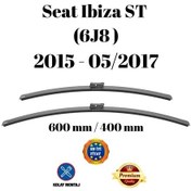 Resim Seat Ibiza St 6j8 2015 2016 2017 Uyumlu Ön Cam Silecek Süpürgesi Takımı 600/400mm Silbak Sb2416c 
