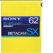 Resim Sony Betacam Sx62m Profesyonel Kaset 