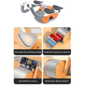 Resim Relax Dirsek Destekli Mekik, Karın Egzersiz Aleti 