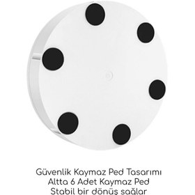 Resim GDX TUTA-42 42 cm Turn Table - Döner Stand - Döner Tabla 