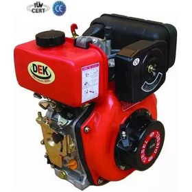 Resim Dizel Motor-Dek 220 Cc-5Hp-170-Kamalı Krank 19Mm 