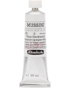 Resim Mussini 35Ml Yağlı Boya Seri:1 No:103 Titanium Opaque White 