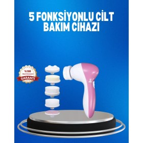 Resim Taşınabilir 5 In 1 Elektrikli Cilt Temizleyici 