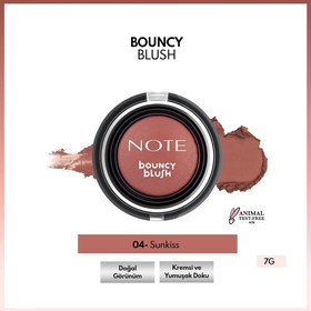 Resim Note Bouncy Blush Allık 04 Sunkiss - Gratis 