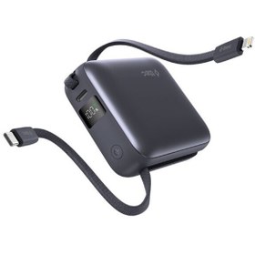 Resim Ttec Recharger Mini LCD 10.000 mAh PD 20W USB-C Ve Lightning Dahili Kablolu Taşınabilir Hızlı Şarj 
