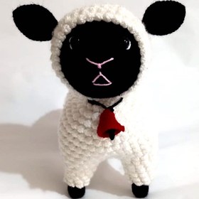 Resim El Örgüsü Amigurumi Pamuk Kuzu 