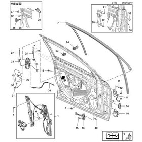 Resim Opel Insıgnıa Cam Mekanizması Sağ Ön 140337 