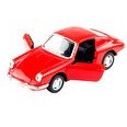 Resim Die Cast 1:32 Retro Spor Araba Kırmızı 