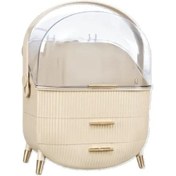 Resim Çekmeceli Kozmetik Organizer Beyaz 