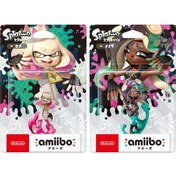 Resim Switch NS İçin Nintendo Amiibo Splatoon 2 Serisi Hime+Ida Seti 