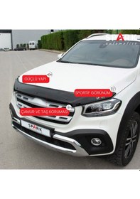Resim Mercedes X-class 2017- Yılı Ve Sonrası Kaput Rüzgarlığı 4mm Siyah 