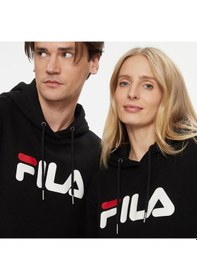 Resim Siyah Fila Kapşonlu Sweatshirt Barumini Fau0068 Siyah 
