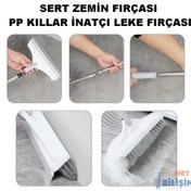 Resim Uzun Saplı Silecek Sert Kıl Zemin Silecek Sihirli Zemin Fırçası 
