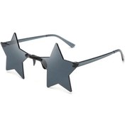 Resim Klassnum Pentagram Yıldız Şekilli Disko Gözlük - Cosplay Ve Moda Aksesuarı Gıngerother51 Beyaz 