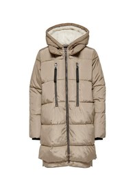 Resim Only Onlnewnora Long Puffer Coat Cc Otw Kadın Bej Mont - 15304792 Bej 