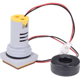 Resim Aek-Tech 3'lü Volt Amper Hertz Ölçüm Voltmetre AC60-500V 0-100A 20-75Hz 