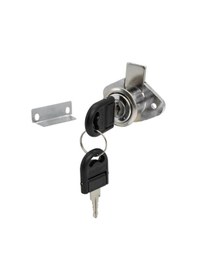 Resim Fivestar Fck004 Katlanır Anahtarlı Oval Çekmece Kilidi 22 Mm 