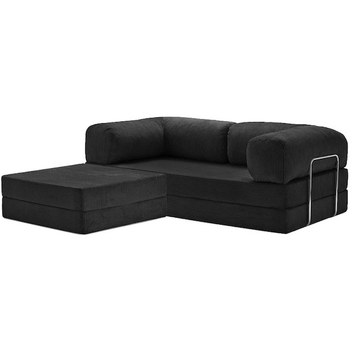 Azra Yatak Köşe Koltuk Takımı Sandıklı Tam Ortopedik + Puf 155 x 220 CM