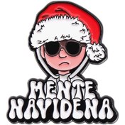 Resim Qıhe Jewelry Retro Meksika Emaye Rozet Pin - Beyzbol Şapkası Aksesuarı İmitasyon Rodyumlu 