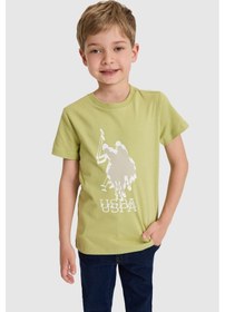 Resim U.s. Polo Assn. Erkek Çocuk Çağla Tişört 50325605-vr016 Cagla 