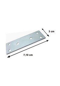 Resim Ennalbur Gönye Düz Tip No:7 5 Adet Nikel 
