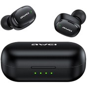 Resim Skycity Aweı T13 Pro Siyah Bluetooth 5.1 Spor Kulaklık, Ipx6 Su Geçirmez, 8mm Hoparlör, 9 Saat Konuşma Süresi 