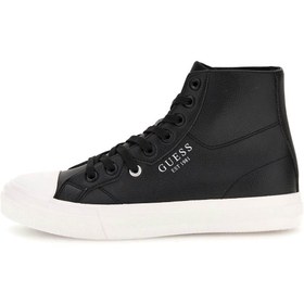 Resim Guess Erkek Istria Mid Sneaker Ayakkabı - Siyah 