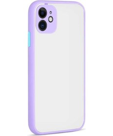 Resim Apple Uyumlu iPhone 11 Uyumlu Hux Kılıf-lila - 